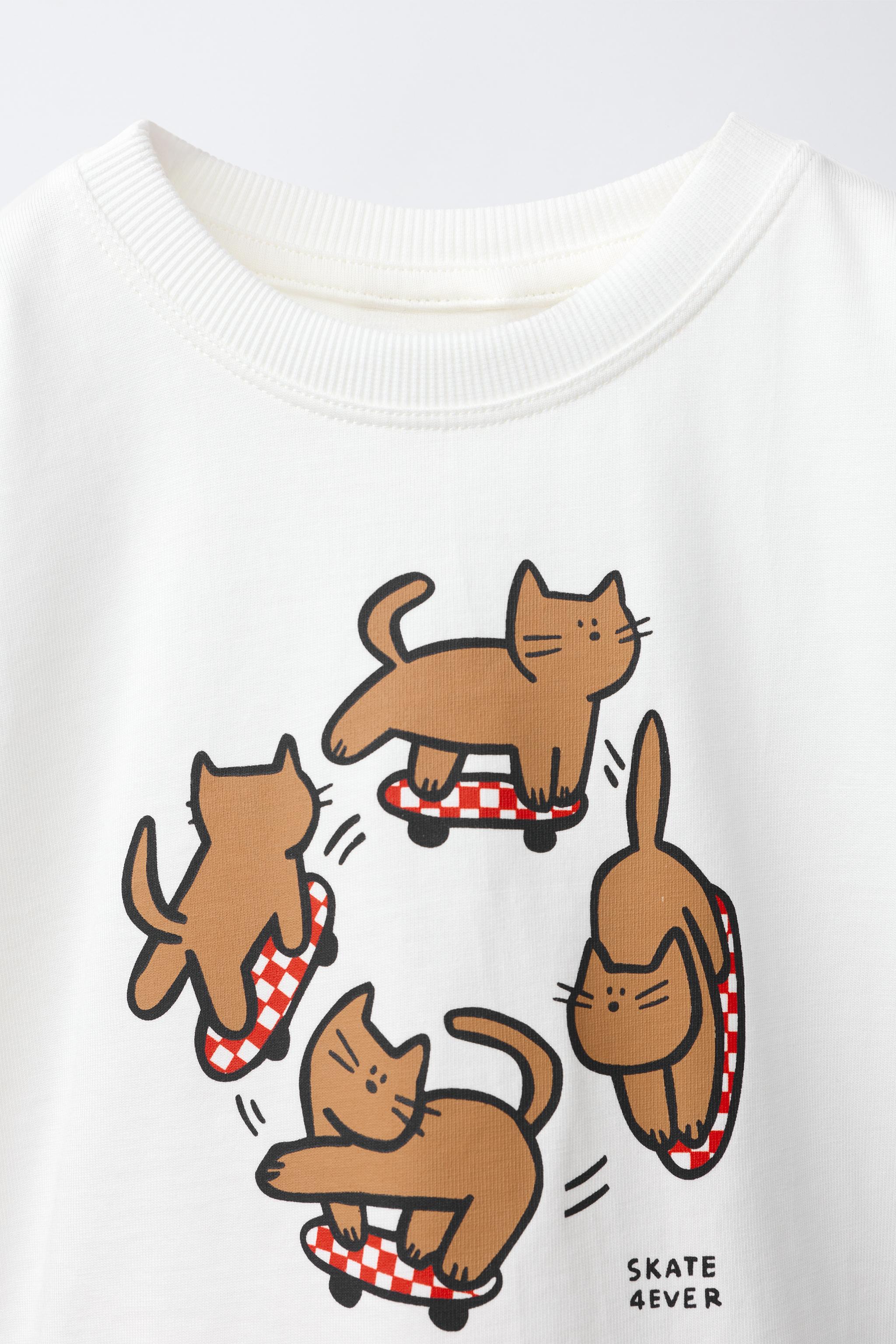 T-SHIRT À IMPRIMÉ ANIMAL